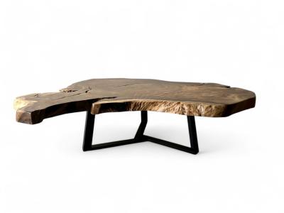 TABLE BASSE EN BOIS TROPICAL RUSTIQUE SAN MARINO