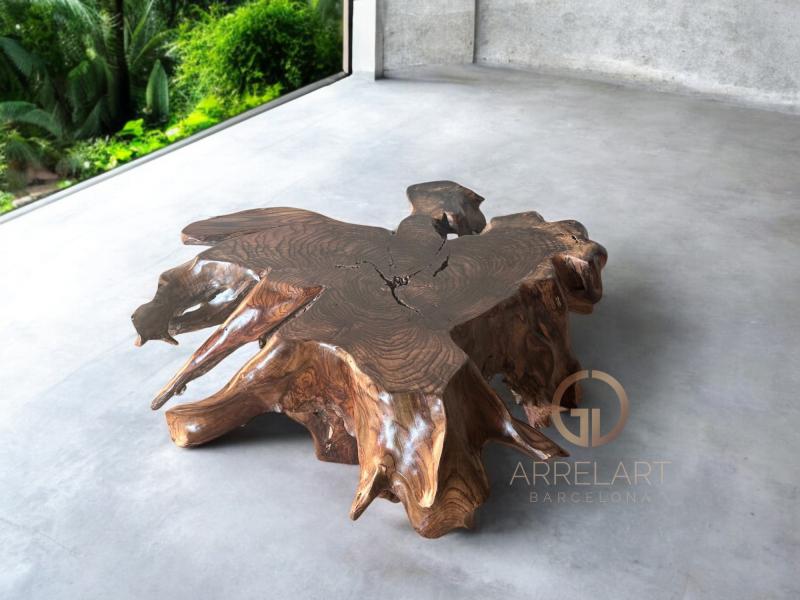 NATURAL SONOKELING WOOD ROOT TABLE TAMARIU