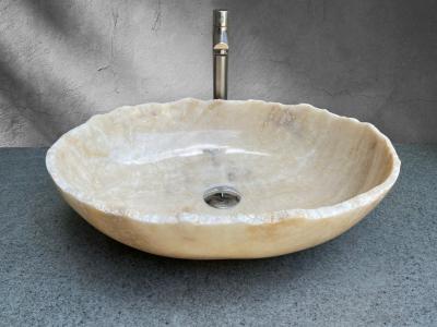 LAVABO DE PEDRA ONIX NATURAL