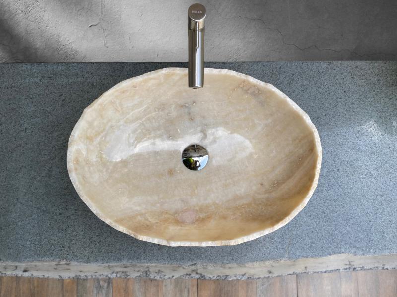 LAVABO DE PIEDRA ONIX NATURAL