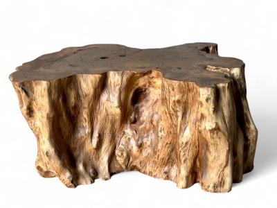 MESA DE MADERA TRONCO SORRENTO