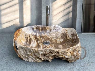 PETRIFIED WOOD SINK SUNSET