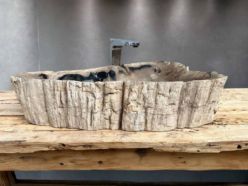 LAVABO DE MADERA FOSIL DANA