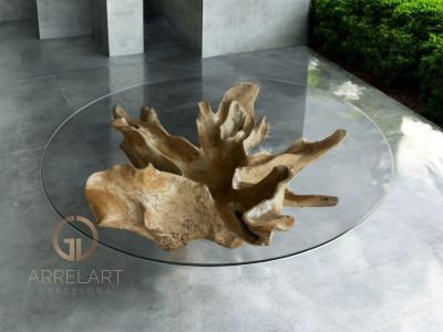 WOODEN COFFEE TABLE CHIARA