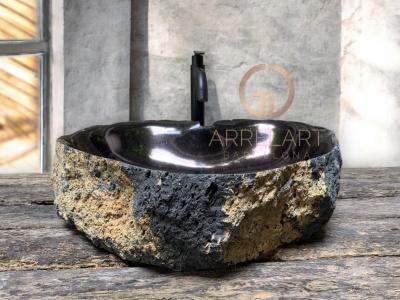 LAVABO DE PIEDRA VOLCANICA BLACK SAND