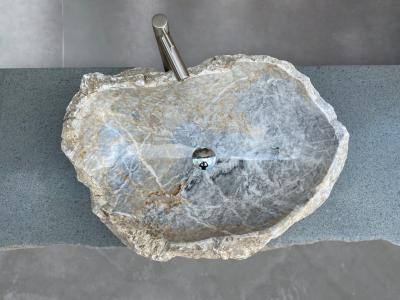 Marble Washbasin with Organic Shades