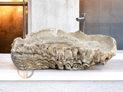 POLISHED STONE SINK VALENTINO