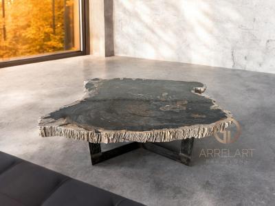 TABLE BASSE NOIRE CANNES