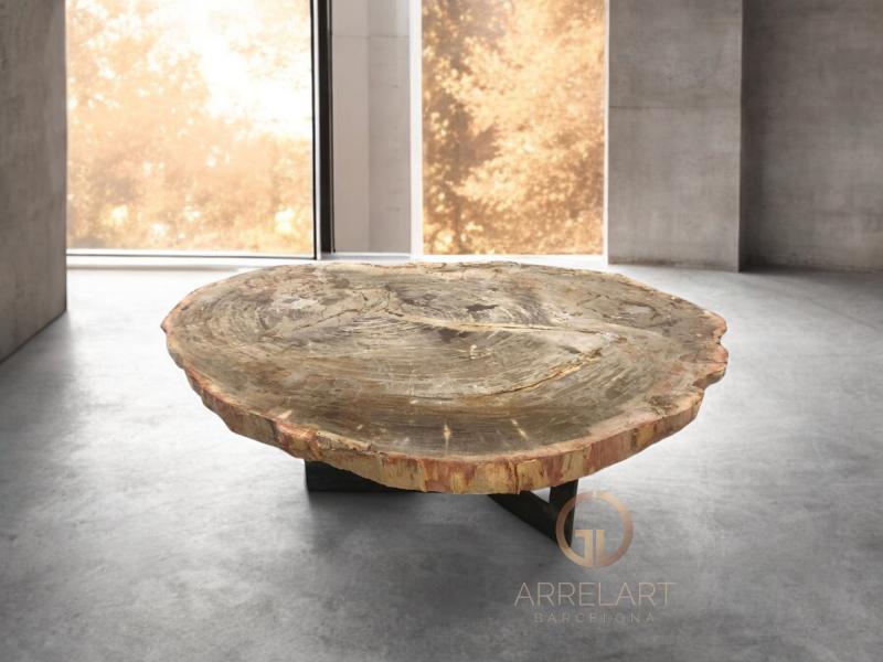 TABLE BASSE BRUN FOSSILE SOHO