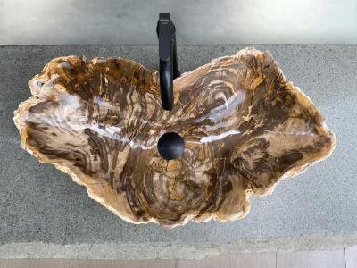 PETRIFIED WOOD WASHBASIN CARINTIA