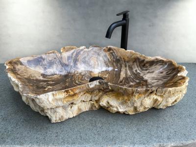 EXCLUSIVE PETRIFIED WOOD WASHBASIN CARINTIA