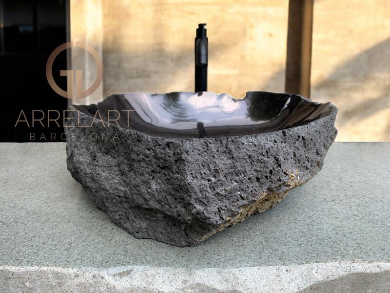 LAVA STONE WASHBASIN CHACANA