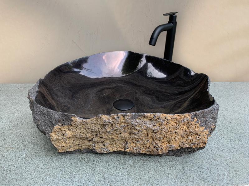 COMPRAR LAVABO DE PEDRA DE LAVA CHACANA