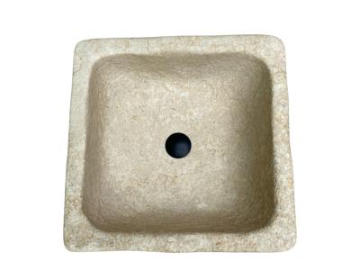 LAVABO CON PIEDISTALLO BEIGE - PRASLIN