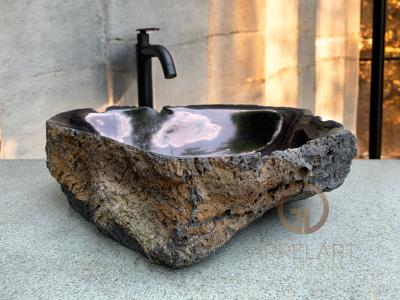 LAVA STONE WASHBASIN BASALTO