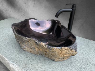 BLACK STONE SINK BASALTO