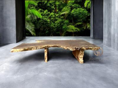 TABLE BASSE EN BOIS MASSIF ARLETTE