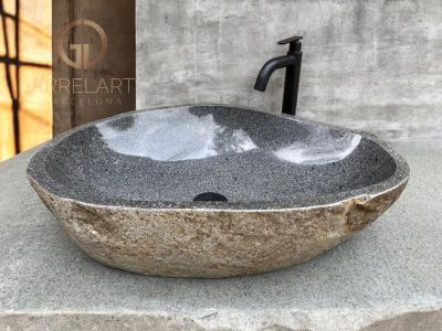 RIVER NATURAL STONE WASHBASIN MONACO