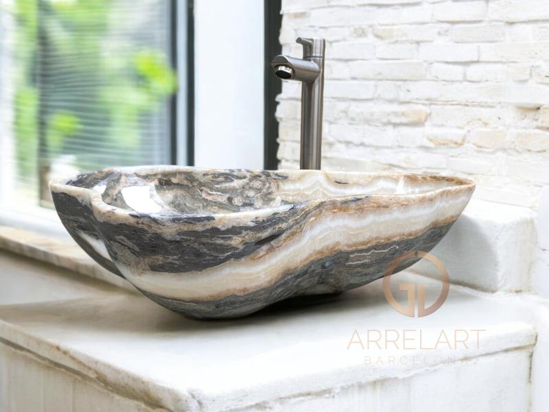 ONYX STONE WASHBASIN AMADEUS