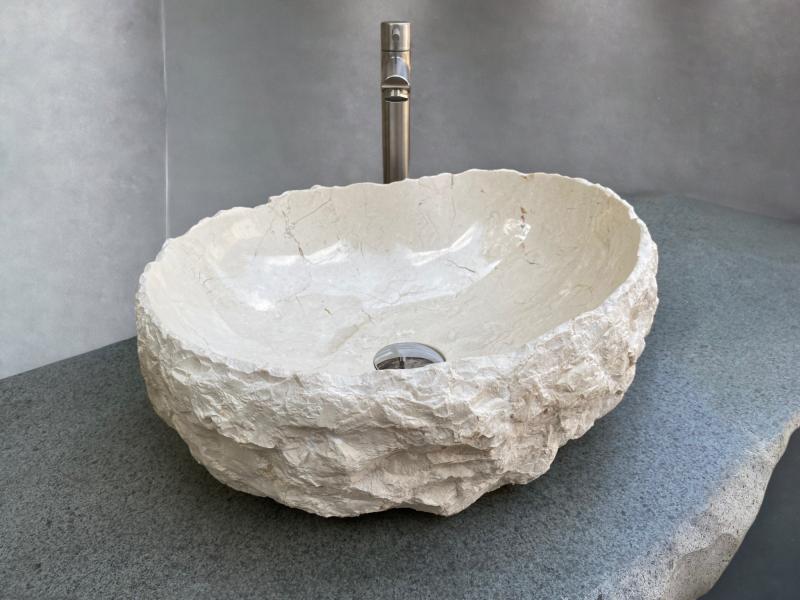 BUY WHITE MARBLE SINK ITALY