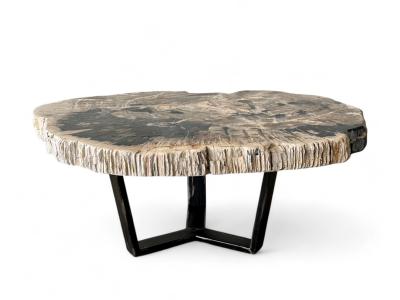 MESA DE MADERA PETRIFICADA ALMA