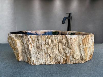 PETRIFIED WOOD WASHBASIN WAGNER