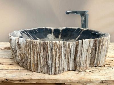 LAVABO DE MADERA PETRIFICADA AMANZI