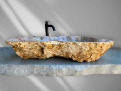 SEMIPRECIOUS STONE WASHBASIN MARBELLA