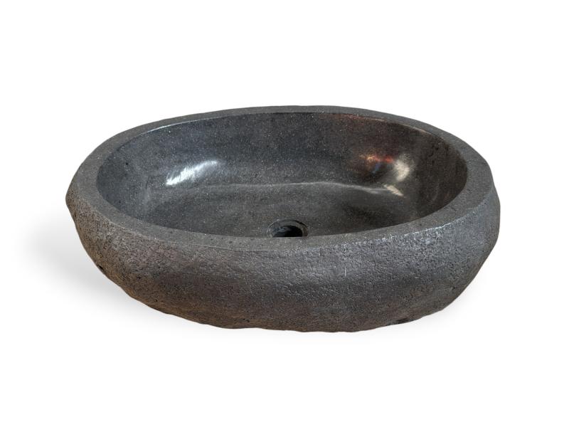 BLACK OVAL WASHBASIN USHUAIA