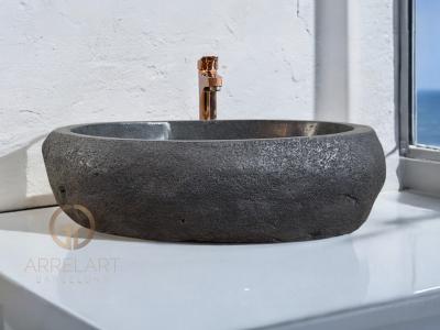 BLACK TERRAZZO WASHBASIN USHUAIA