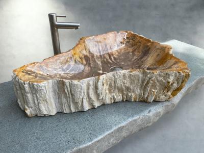 STONE WASHBASIN NATURAL COLORS LOUVRE