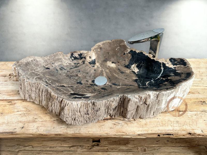 PETRIFIED WOOD SINK REINE