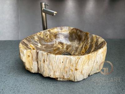 PRETRIFIED WOOD WASHBASIN MOLDAVA