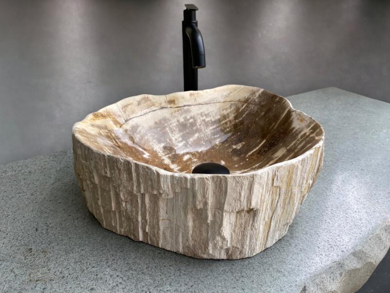 BUY PETRIFIED WOOD WASHBASIN PARIS