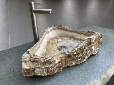 COMPRAR LAVABO DE PIEDRA MARRON CANOVA