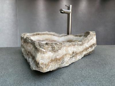 LAVABO EXCLUSIVO DE PIEDRA RUSTICO CANOVA