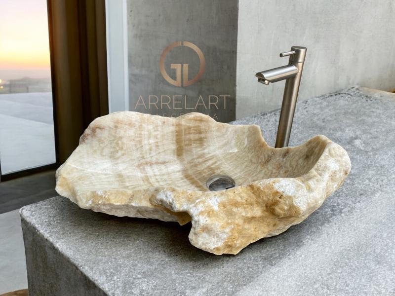 LAVABO DE ONIX CRISTALINO OLIVIER