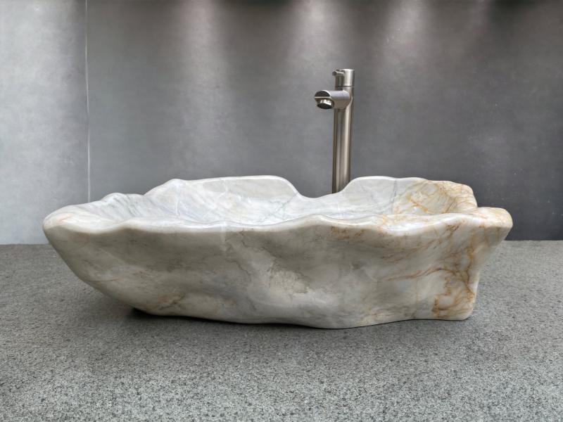 WHITE MARBLE SINK