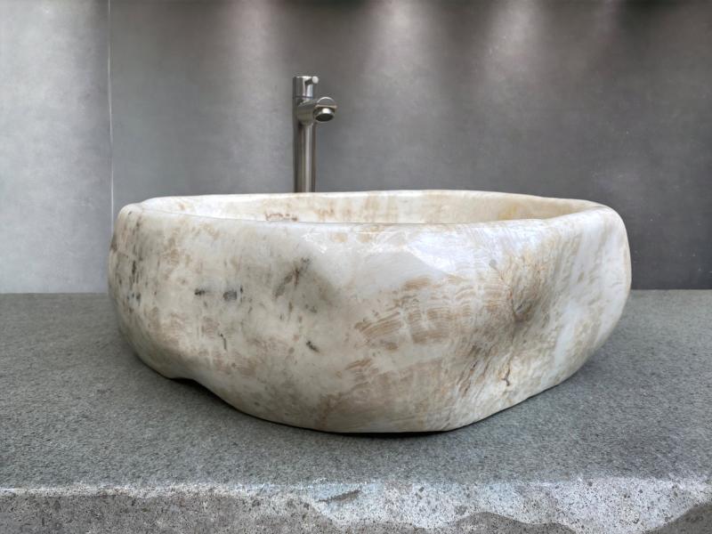 ACQUISTARE LAVABO DA APPOGGIO IN PIETRA D'ONICE ARYA