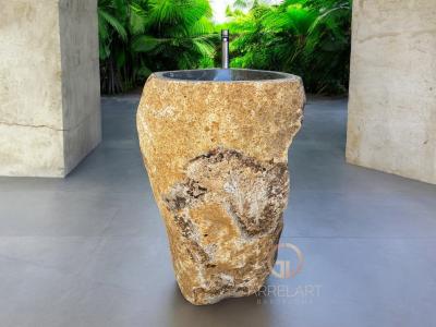 LAVABO PEDESTAL PIEDRA MEGALITO IDRIS