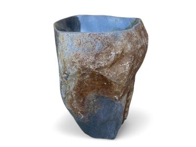 LAVABO DE PIE CON PIEDRA RIVER STONE