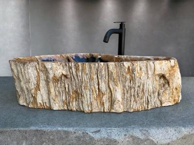 PETRIFIED WOOD WASHBASIN WAGNER