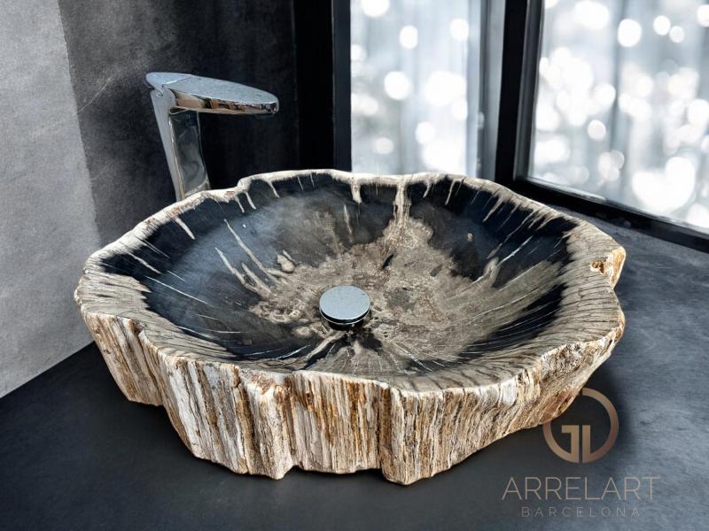 PETRIFIED WOOD SINK GRECIA