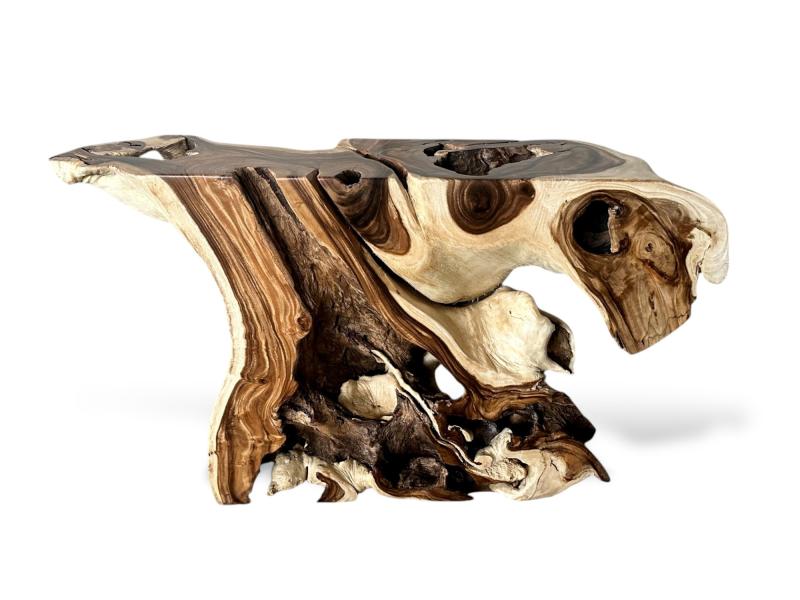 NATURAL WOOD CONSOLE