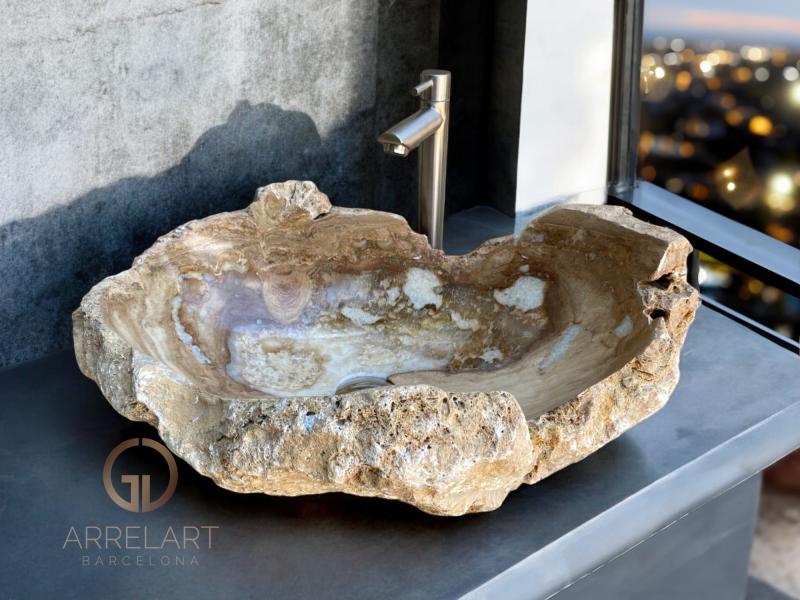 SOFISTICATED ONYX STONE SINK PRAIANO