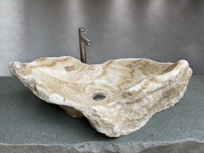 EXOTIC WASHBASIN MADE OF NATURAL STONE