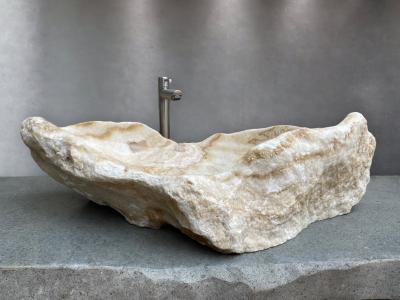 EXOTIC WASHBASIN IN NATURAL STONE