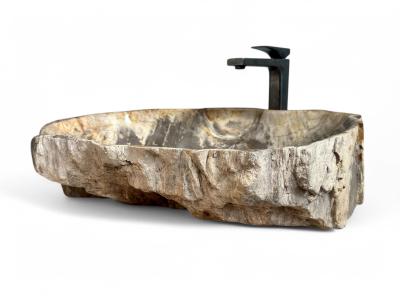 LAVABO IN LEGNO PIETRIFICATO PARDUS