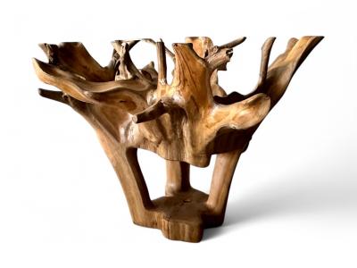 EXCLUSIVE TEAK ROOT DINING TABLE HAVANA