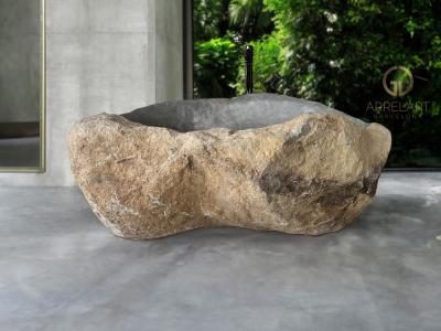 NATURAL STONE BATHTUB CRETA